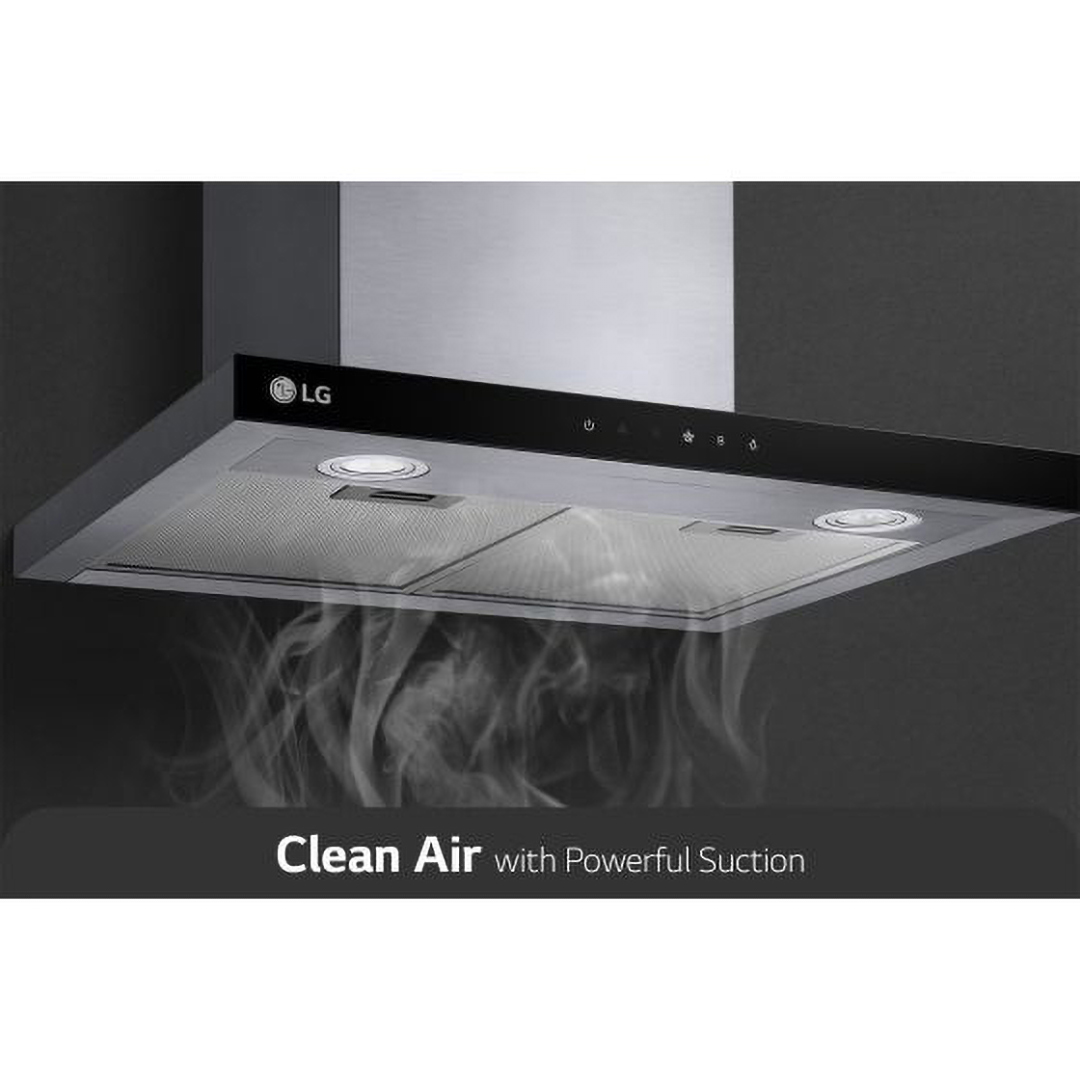 LG Built-In T-Shape Hood , 60 Centimeter , Silver - HC7Z3625S.CBKZEEC