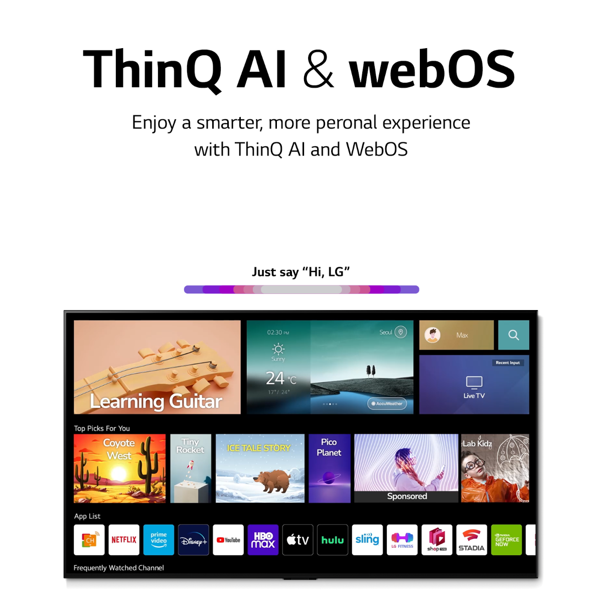 شاشة تلفزيون سمارت ال جي ، مقاس 55 بوصة ، OLED ، دقة 4K UHD ، بريسيفر داخلي - OLEDCS6LA