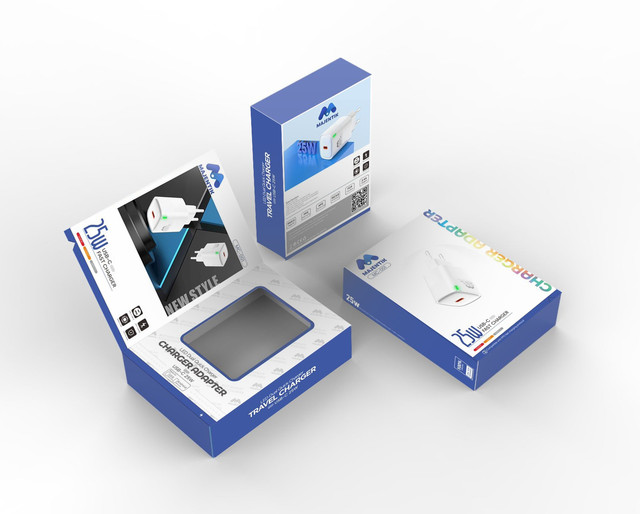 شاحن ماجينتك Type C ، قدرة 25 وات ، ابيض