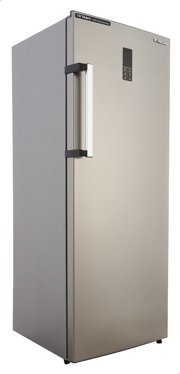 Fresh NoFrost No Frost Upright Deep Freezer , 200 Liter , Silver - FNU-MT270T