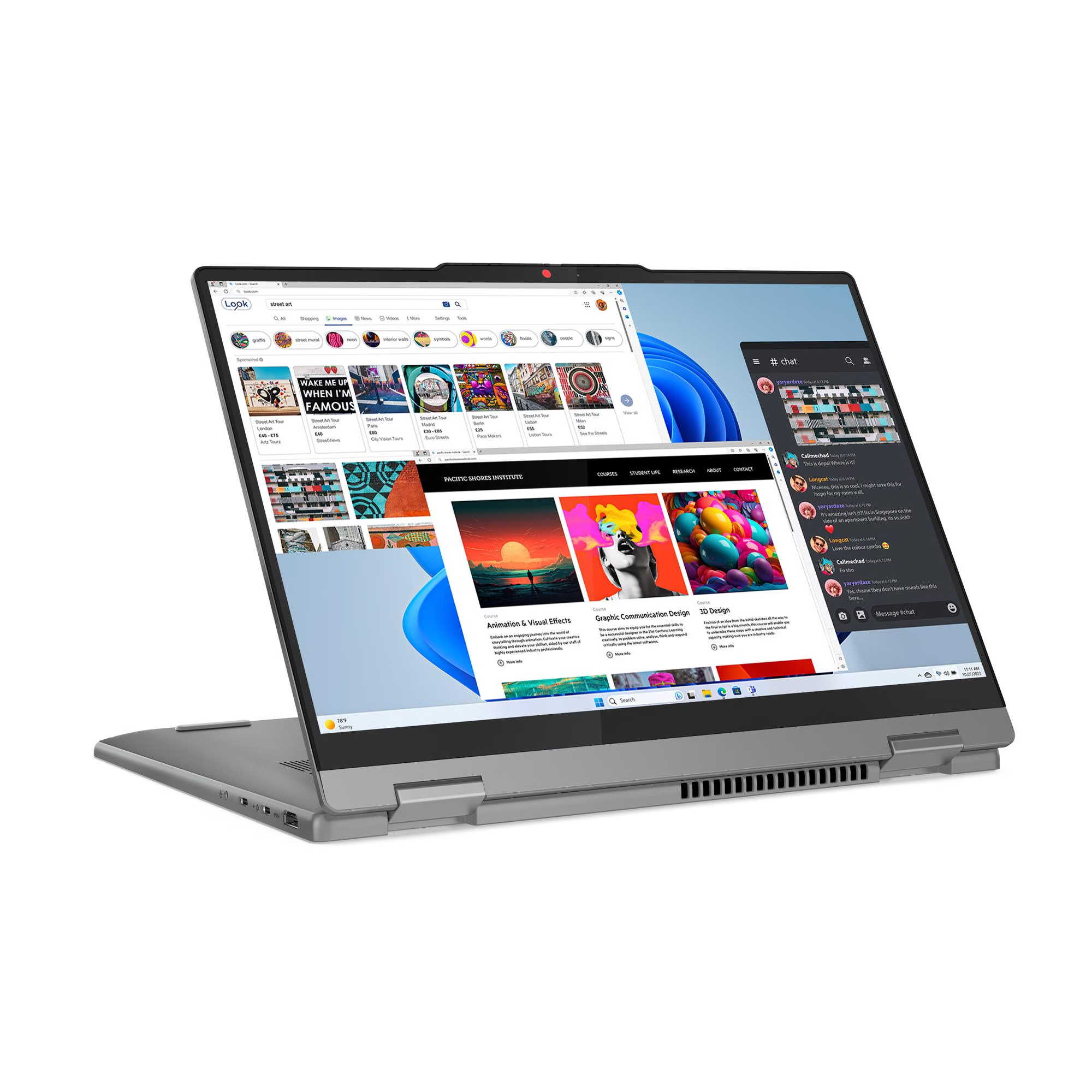 لاب توب لينوفو ايديا باد 5 14IRH9 - 83KX0044ED ، معالج انتل كور i7-13620H 14 بوصة ، هارد 512 جيجا بايت SSD ، رام 16 جيجا بايت ، كارت شاشة انتل UHD جرافيكس ،ويندوز 11 - رمادي لونا