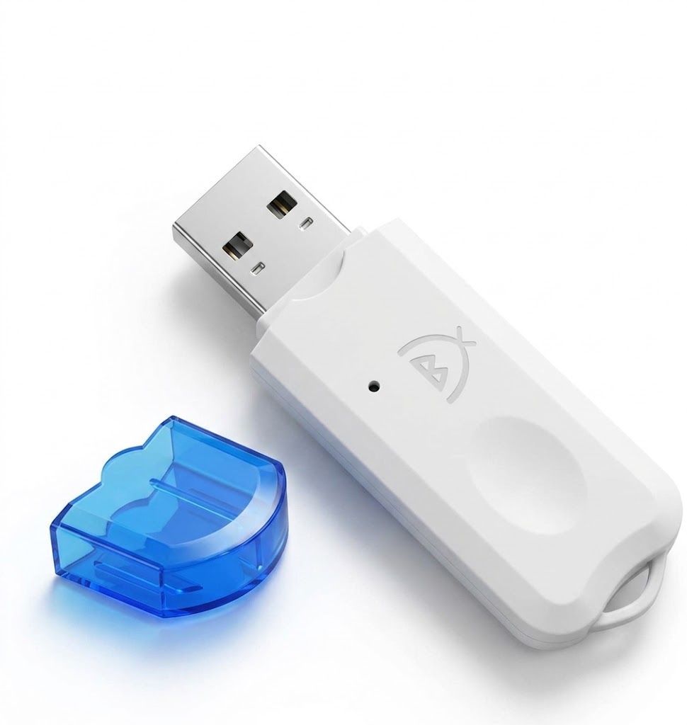 Generic USB Bluetooth Dongle ,USB / Bluetooth ,White Blue
