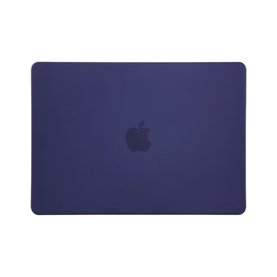Generic Hard Shell Laptop Case with Screen Protector for Macbook Air 15-Inch , Matte Navy Blue