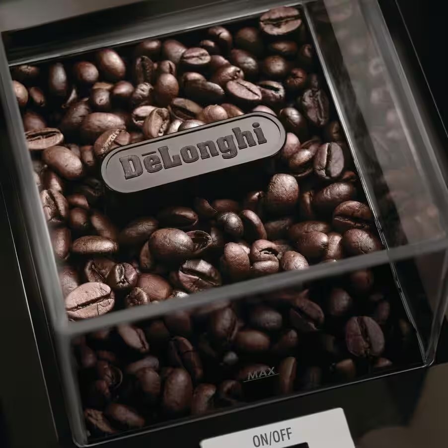 Delonghi Burr Coffee Grinder , 150 gm 170 Watt , Silver - KG89