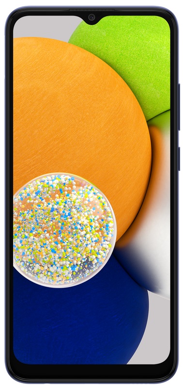 Samsung Galaxy A03 , 128 GB , 4 GB , 4G LTE , Dual-SIM - Blue