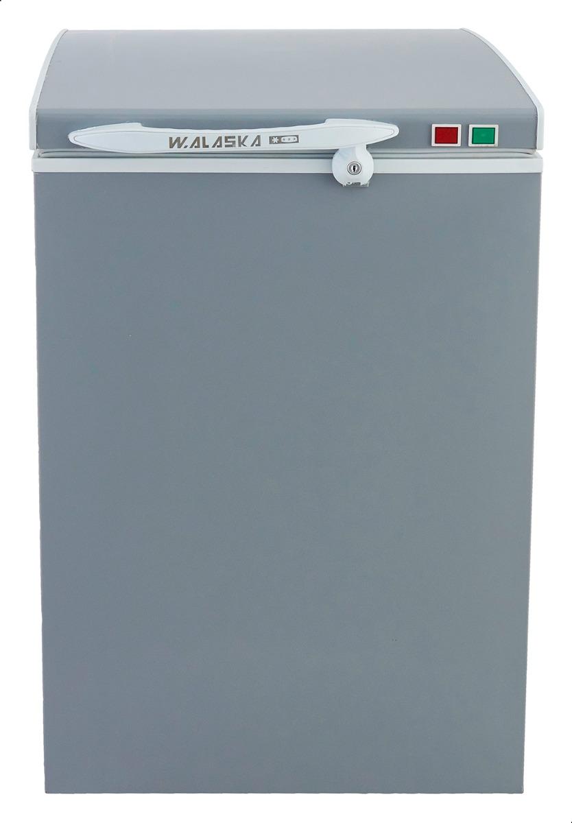 Alaska Chest Deep Freezer , 135 Liter , Silver - CH140STS