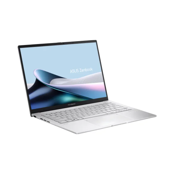 لاب توب اسوس زين بوك 14 - UX3405CA-SU319W ، معالج انتل كور الترا 9 285H 14 بوصة ، هارد 1 تيرا بايت SSD ، رام 32 جيجا بايت ، كارت شاشة انتل Arc جرافيكس ،ويندوز 11 - فضي