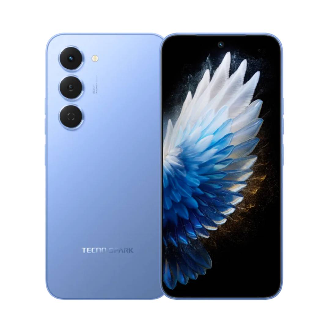 Tecno Spark 40 Pro , 256 GB , 8 GB , 4G , Dual-SIM - Lake Blue