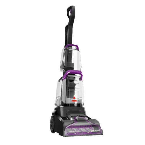 Bissell TurboClean PowerBrush Bagless Carpet Cleaner Black Purple - 4058K