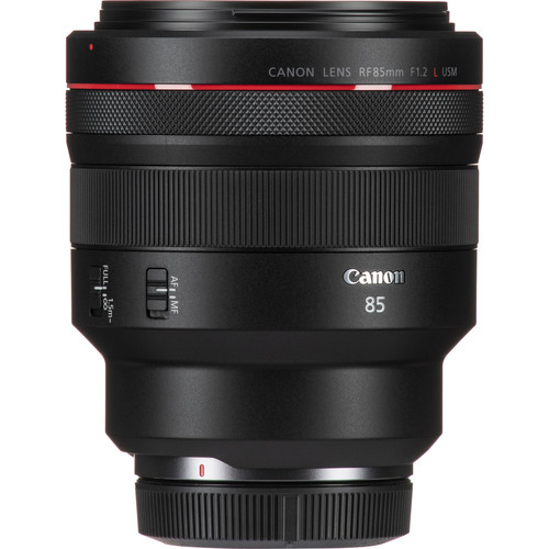 Canon Camera Lens , 85 mm for Canon RF Cameras , Black - ICS-244