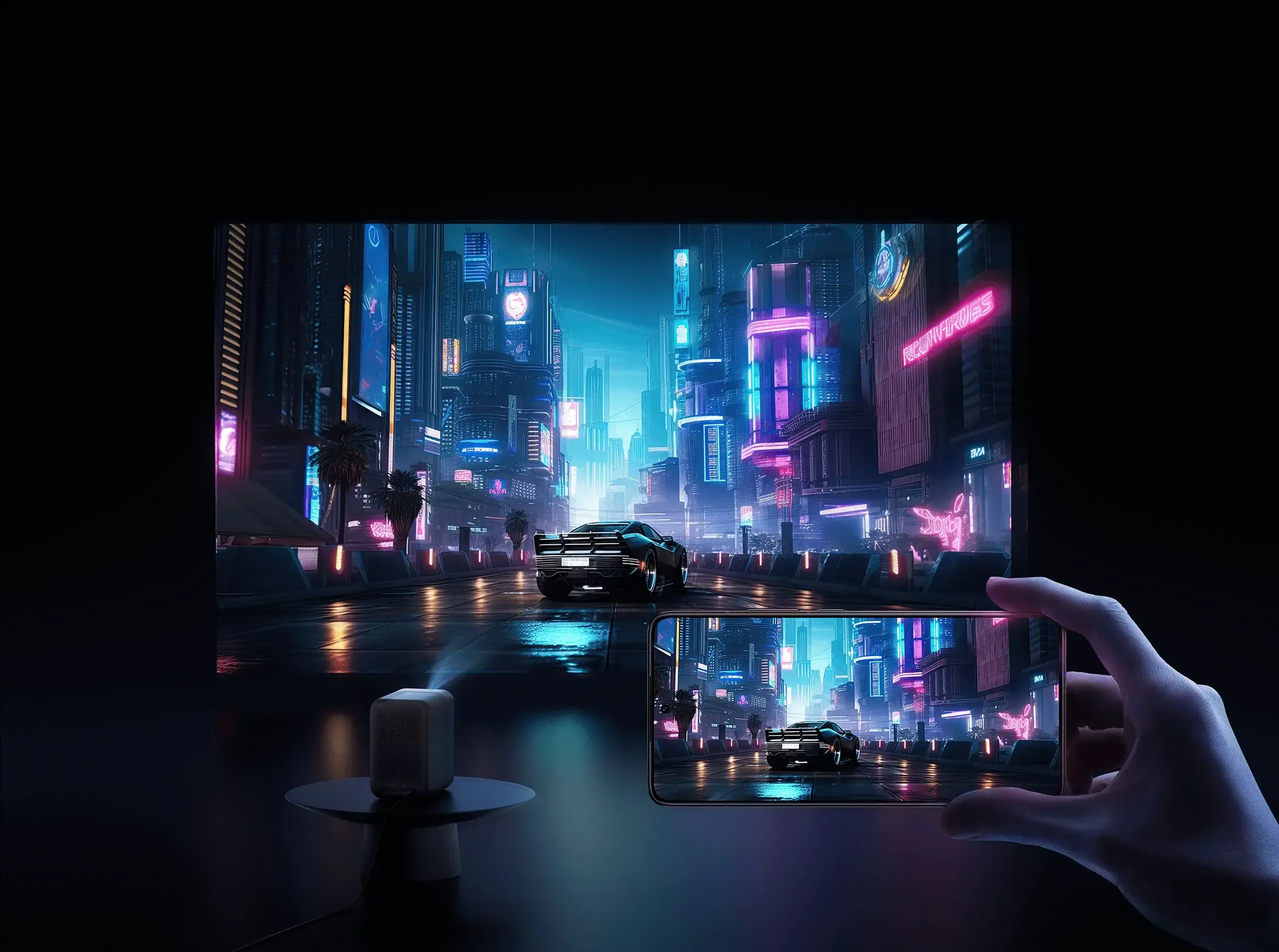 Xiaomi L1 Pro Smart LCD Projector , 1920x1080 , Black - XMTYY03PFMG