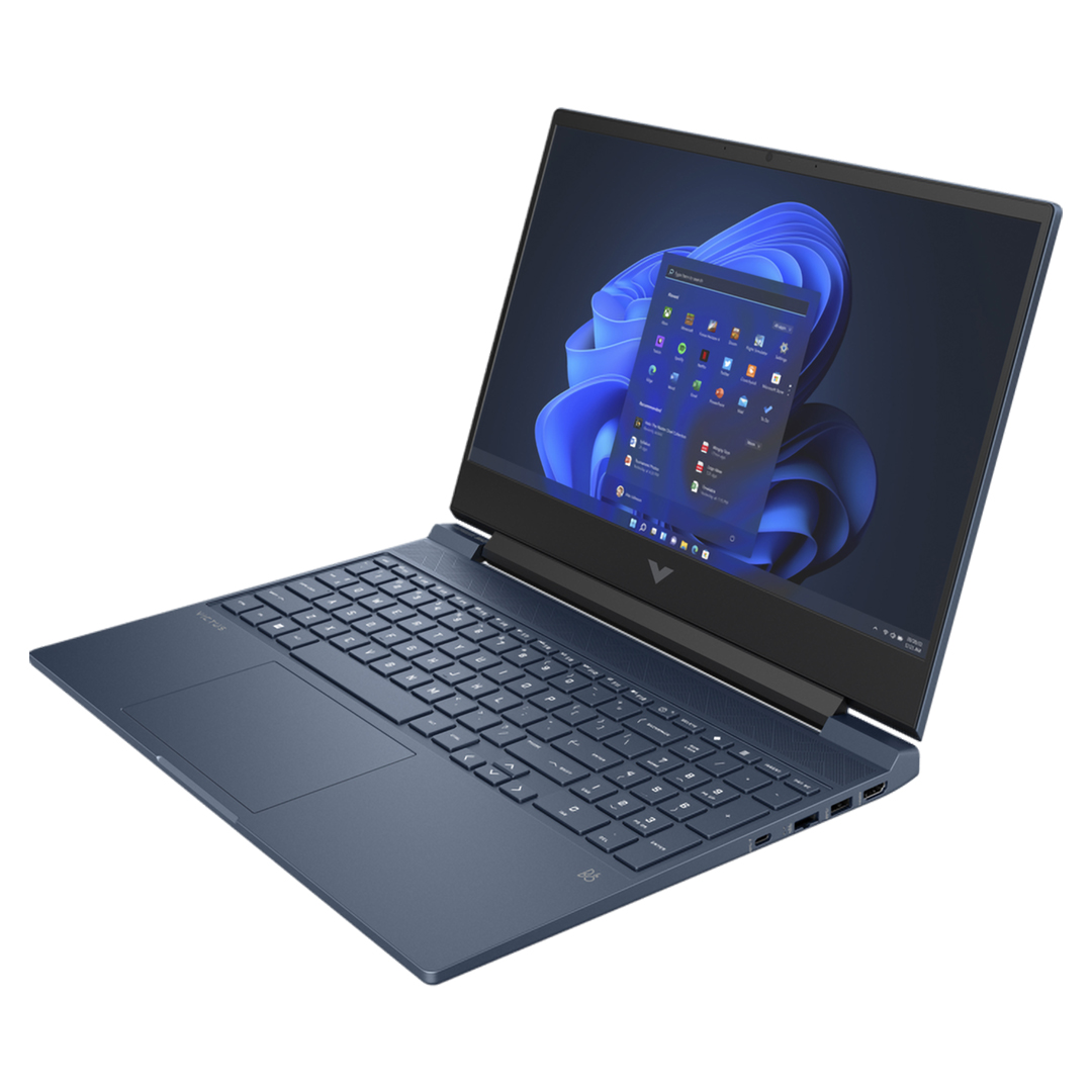 Hp Victus 15-fa1020nia Gaming Laptop ,Intel Core i7-13700H 15.6 Inch ,512 GB SSD ,8 GB ,NVIDIA GeForce RTX 3050 ,FreeDos - Performance Blue