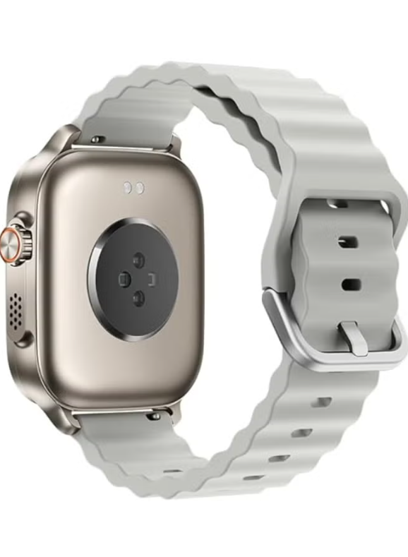 Realme Watch 5 Smart Watch , 1.97 Inch Titanium Silver - RMW2501