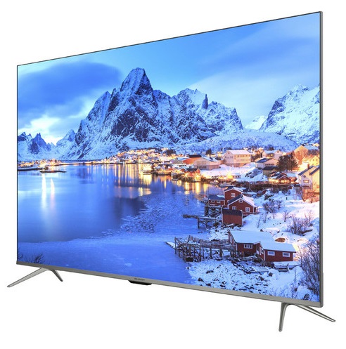 شاشة تلفزيون سمارت شارب ، مقاس 55 بوصة ، ليد ، دقة 4K UHD ، بريسيفر داخلي
