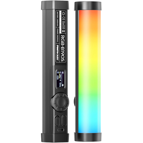 PHOTOOLEX B190S LED Light Tube ,19 Centimeter ,6 Watt ,Black