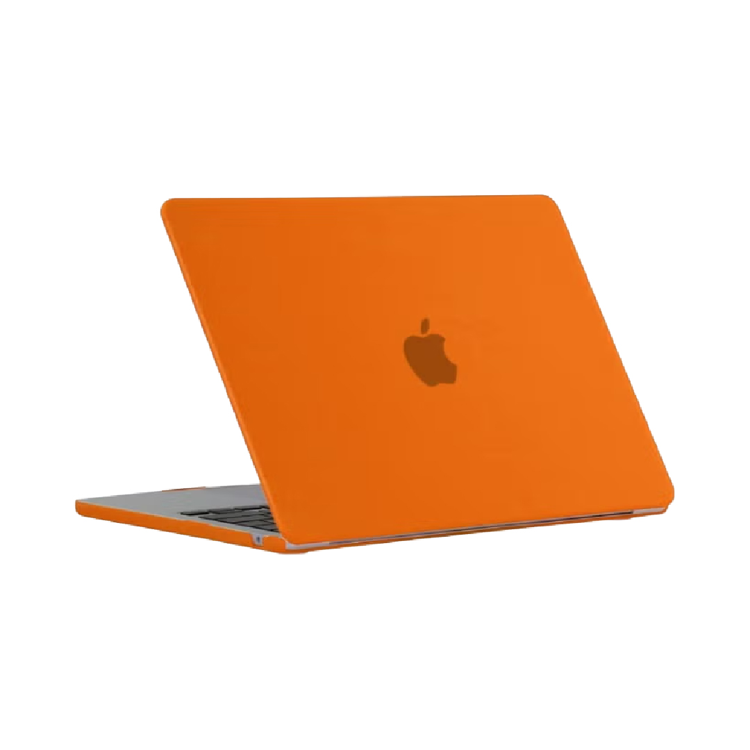 Generic Hard Shell Laptop Case for Macbook Air 15-Inch , Crystal Orange