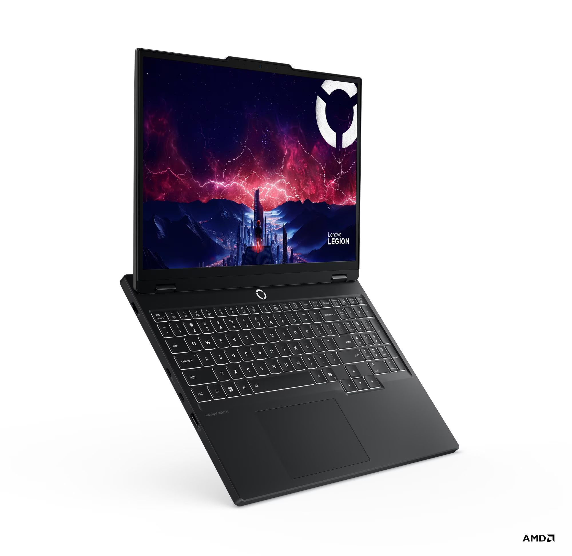 لاب توب جيمنج لينوفو ليجون 5 - 15AHP10 - 83M0005XED ، معالج AMD Ryzen 7 260 15.3 بوصة ، هارد 1 تيرا بايت SSD ، رام 32 جيجا بايت ، كارت شاشة انفيديا جي فورس RTX 5060 ،فري دوس - اسود اكليبس