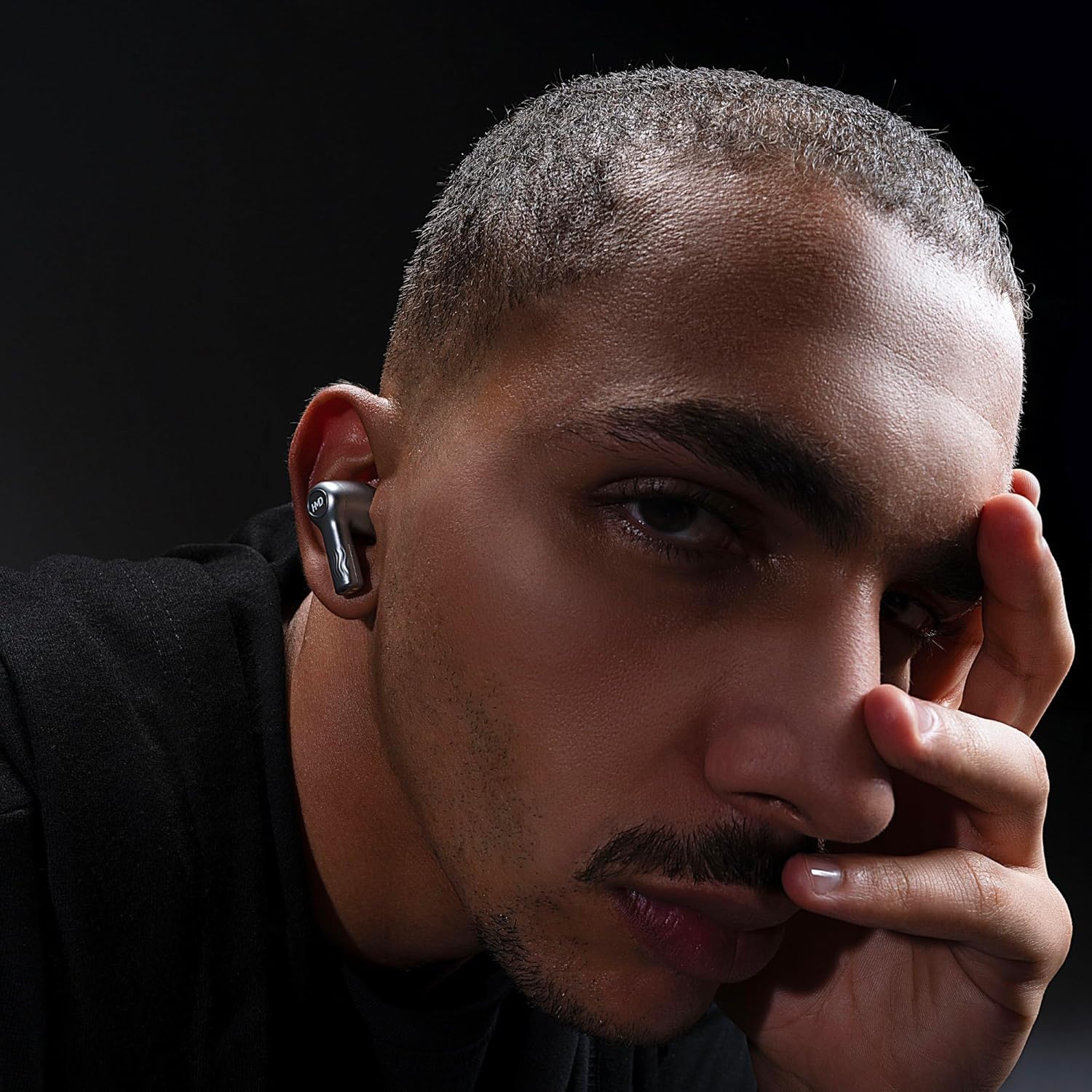 ايربودز اتش ام دي DUB X50 برو ، بخاصية إلغاء الضوضاء النشطة ، فضي