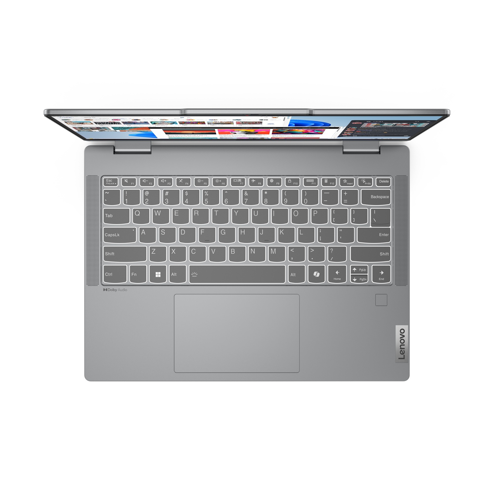 Lenovo IdeaPad 5 14IRU9 2 in 1 Laptop ,Intel Core i7-150U 14 Inch ,512 GB SSD ,16 GB ,Intel Graphics ,Windows 11 - Luna Grey