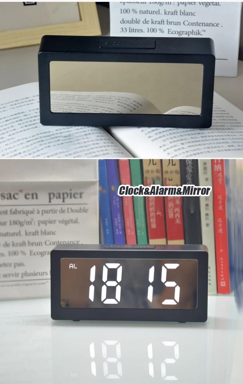 Generic Digital Alarm Clock , Black - DS-3633L
