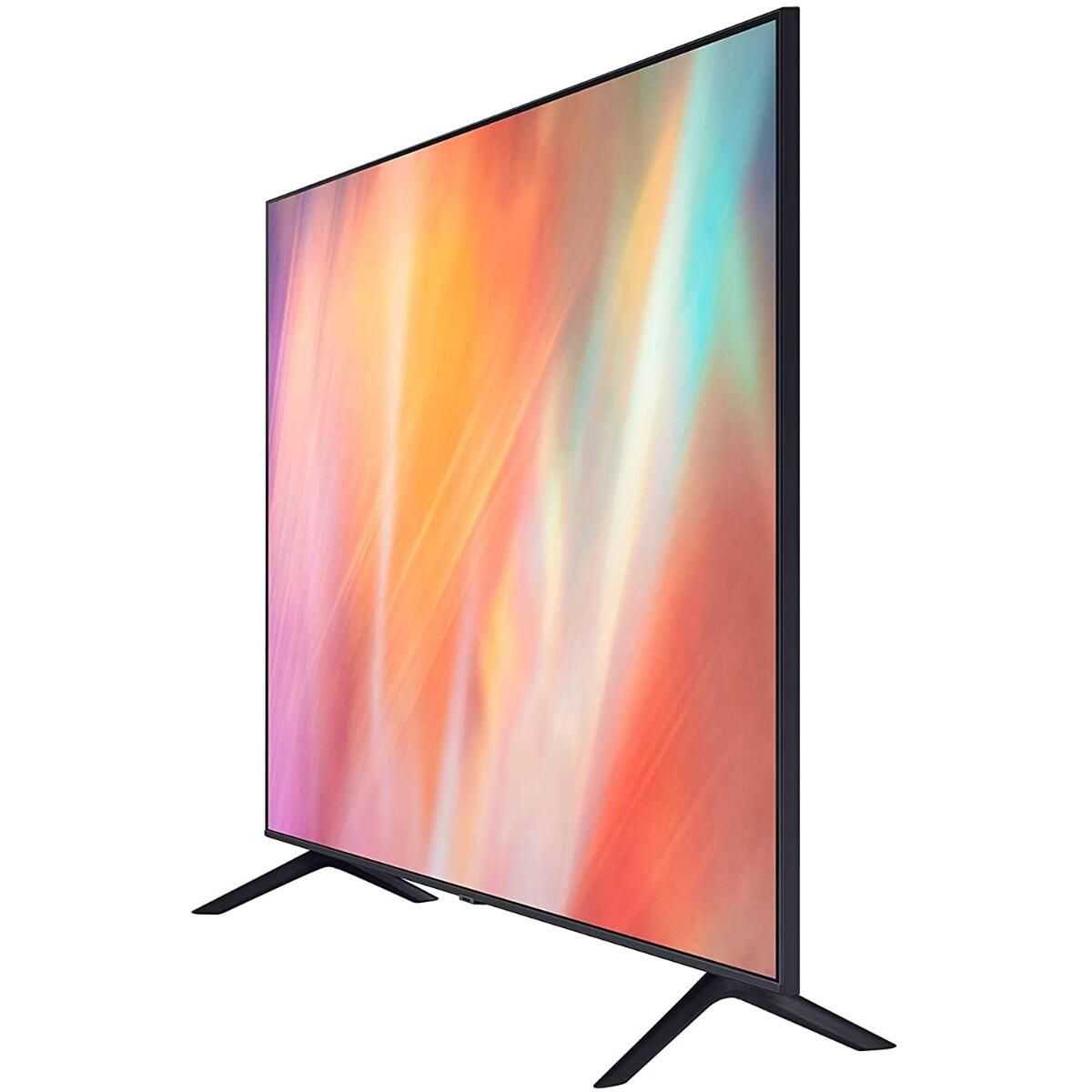 شاشة تلفزيون سمارت سامسونج ، مقاس 43 بوصة ، ليد ، دقة 4K UHD ، بريسيفر داخلي - 43CU7000