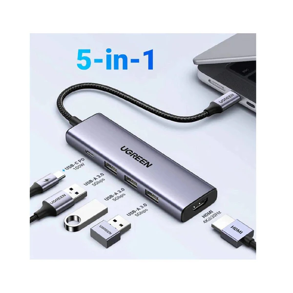 موزع USB Type C يوجرين - CM511