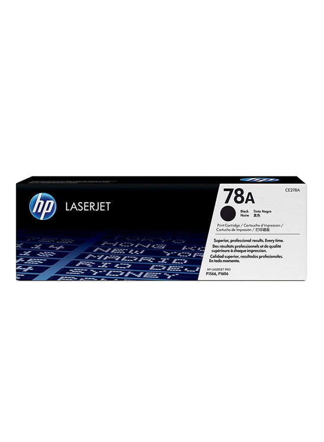 Hp 78A Toner Cartridge ,Black - CE278A
