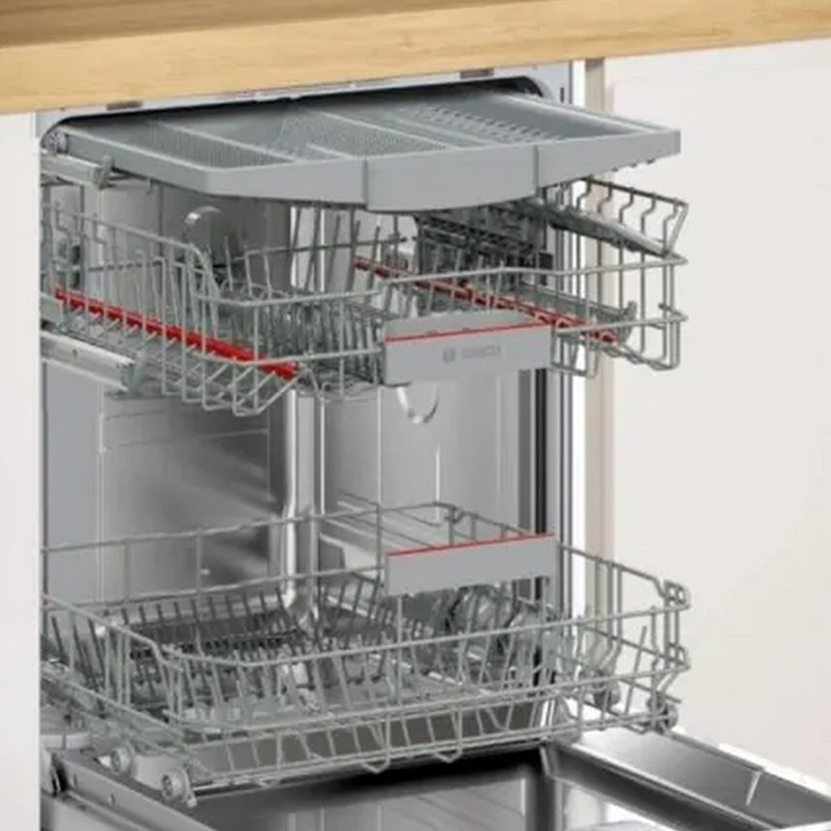 Bosch Built-in Dishwasher Inverter Motor White Silver - SMV4IMX62T
