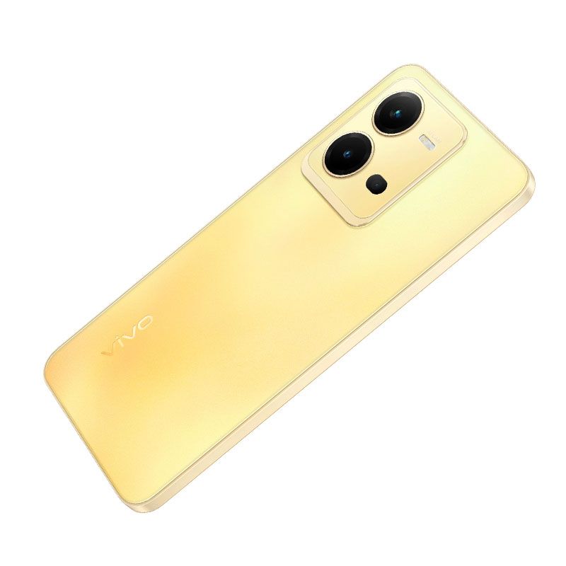 فيفو V25e ، سعة 128 جيجا بايت ، رام 8 جيجا بايت ، شبكة 4G LTE ، شريحتين - ذهبي صن رايز
