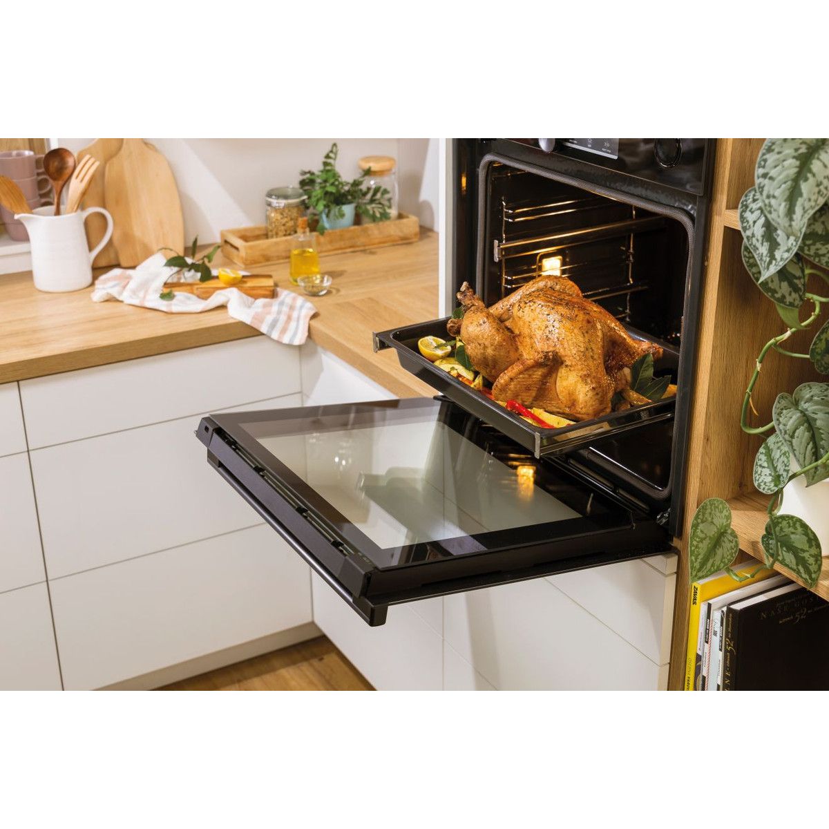 Gorenje Built-in Oven with Grill 77 Liter , Black Stainless Steel - BSA6737E15X