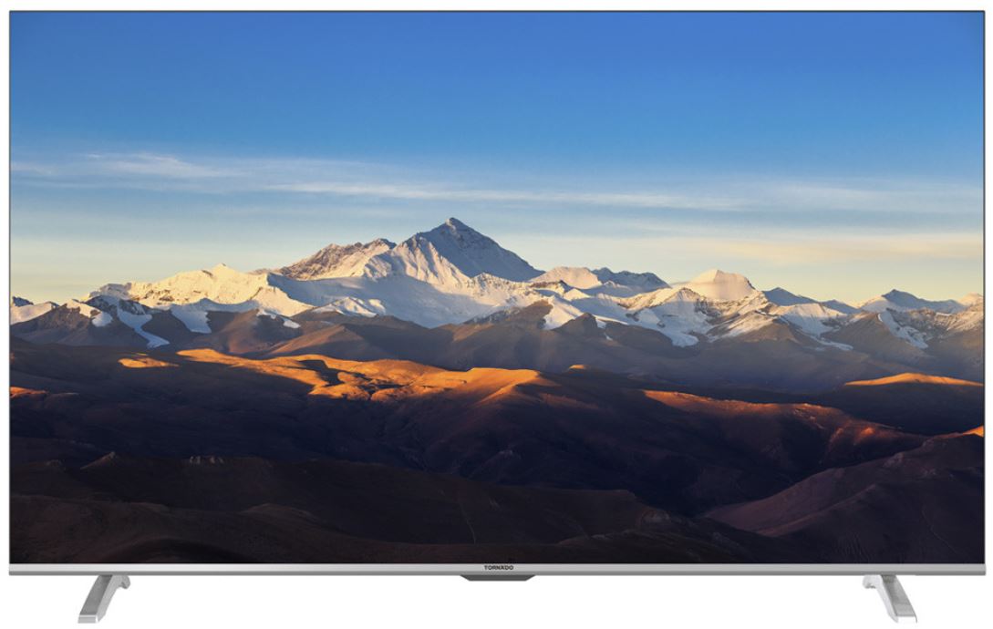 شاشة تلفزيون سمارت تورنيدو ، مقاس 55 بوصة ، ليد ، دقة 4K UHD ، بريسيفر داخلي - 55UA1400E