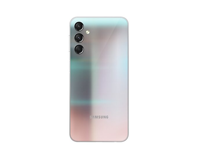 Samsung Galaxy A24 , 128 GB , 8 GB , 4G LTE , Dual-SIM - Silver