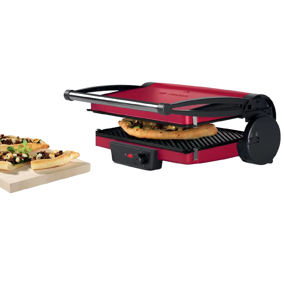 Bosch Electric Grill , 2000 Watt , Red - TCG4104