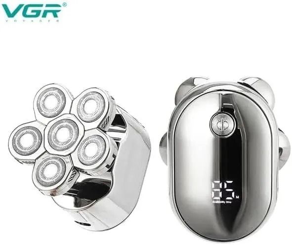 VGR Professional Cordless Foil Shaver Wet & Dry Silver - V-395