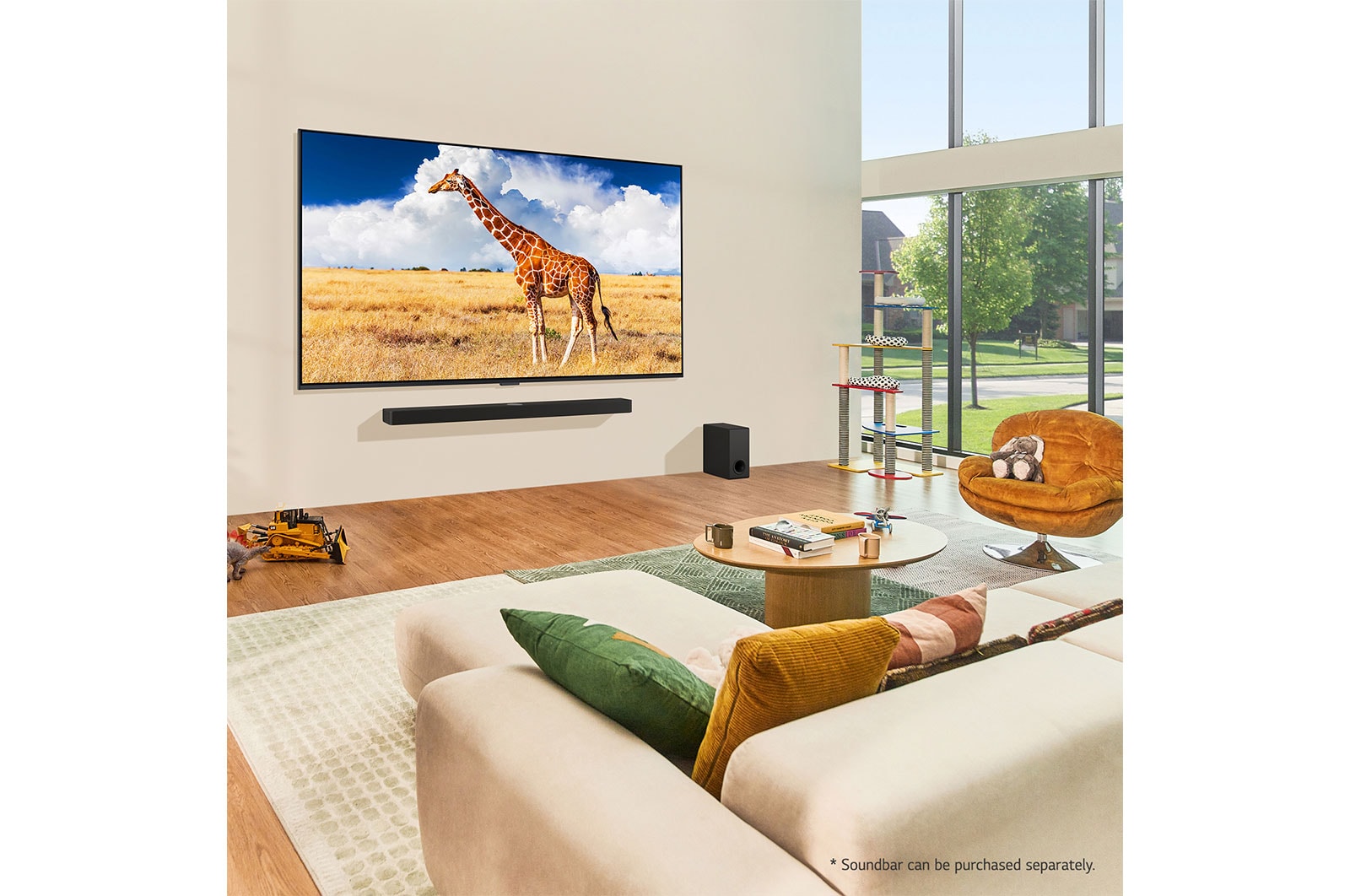 شاشة تلفزيون سمارت ال جي ، مقاس 86 بوصة ، QNED ، دقة 4K UHD ، بريسيفر داخلي