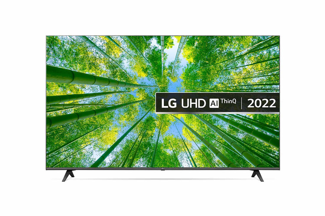 شاشة تلفزيون سمارت ال جي ، مقاس 43 بوصة ، ليد ، دقة 4K UHD ، بريسيفر داخلي - 43UQ80006LD
