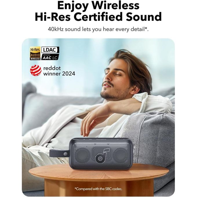 Anker Soundcore Motion 300 Portable Bluetooth Speaker , Black