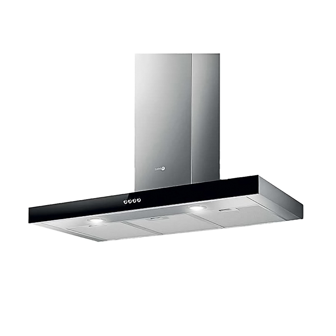 شفاط بلت ان حرف T تربو اير ، مقاس 90 سم ، فضي - NORMA H6 IX/BL/F/90/PB