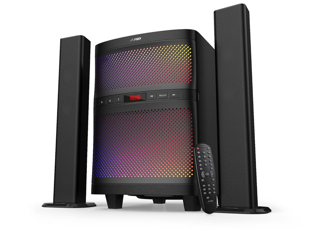 F&D Wireless Subwoofer , 3 Units , Black - T200X