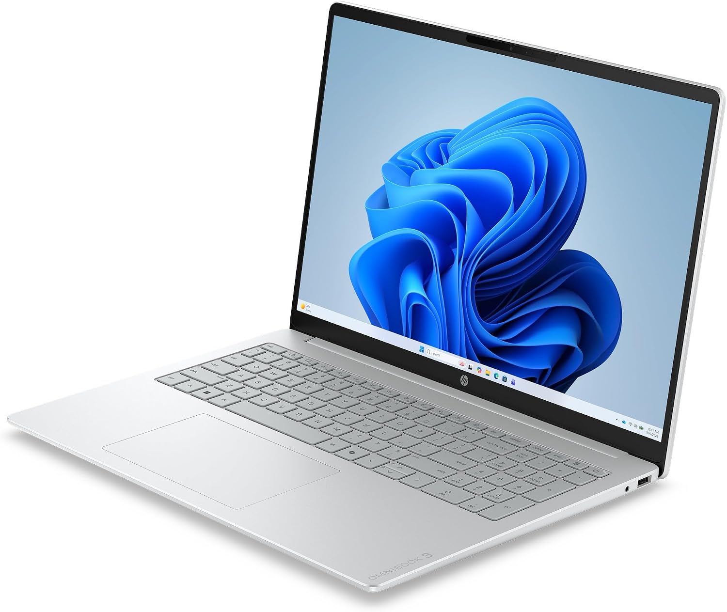 لاب توب اتش بي اومني بوك 3 - 16-bu0041ne ، معالج انتل كور 7 150U 16 بوصة ، هارد 512 جيجا بايت SSD ، رام 16 جيجا بايت ، كارت شاشة انتل جرافيكس ،ويندوز 11 - فضي جلاسير