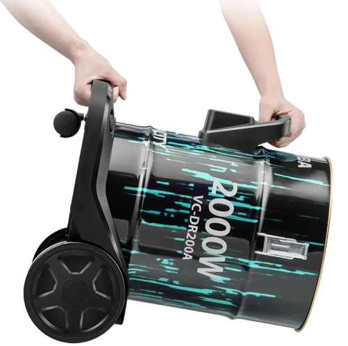 Toshiba Drum Vacuum Cleaner , Black Green - VC-DR200ACME (B)