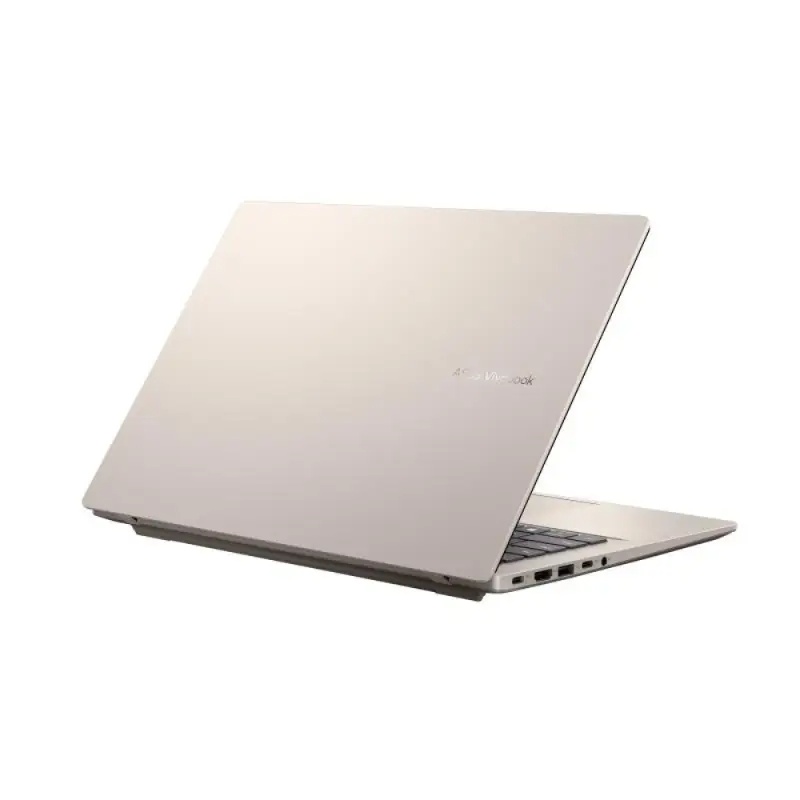 Asus Vivobook 14 X1407QA-LY045W Laptop ,Qualcomm Snapdragon X1 26100 14 Inch ,512 GB SSD ,16 GB ,Qualcomm Adreno ,Windows 11 - Platinum Gold