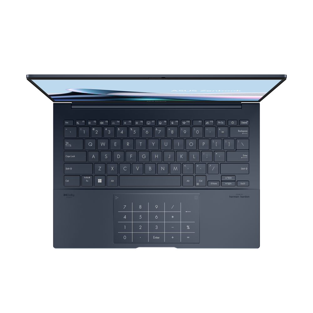 لاب توب اسوس زين بوك 14 - UX3405CA-SU319W ، معالج انتل كور الترا 9 285H 14 بوصة ، هارد 1 تيرا بايت SSD ، رام 32 جيجا بايت ، كارت شاشة انتل Arc جرافيكس ،ويندوز 11 - فضي فوجي