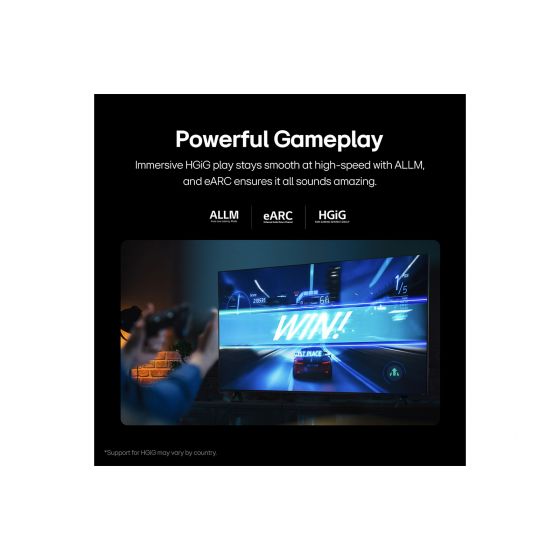 شاشة تلفزيون سمارت ال جي ، مقاس 55 بوصة ، QNED ، دقة 4K UHD ، بريسيفر داخلي