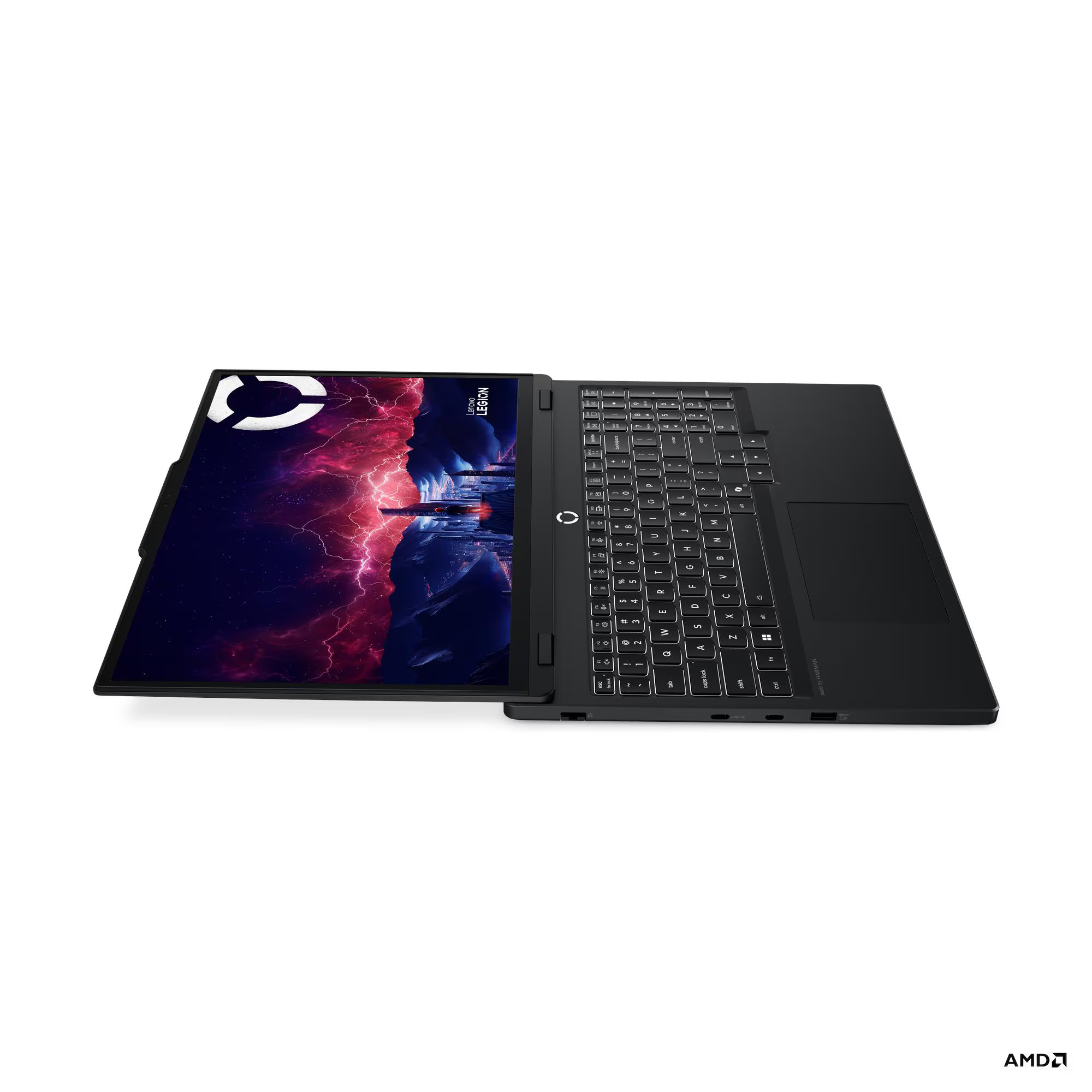 لاب توب جيمنج لينوفو ليجون 5 - 15AHP10 - 83M0005XED ، معالج AMD Ryzen 7 260 15.3 بوصة ، هارد 1 تيرا بايت SSD ، رام 32 جيجا بايت ، كارت شاشة انفيديا جي فورس RTX 5060 ،فري دوس - اسود اكليبس