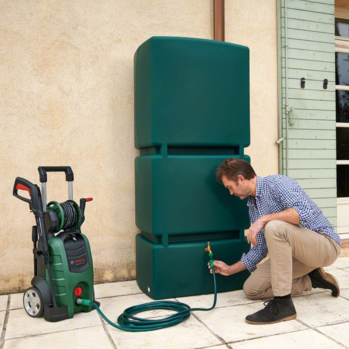 Bosch High Pressure Washer , Green Black - 06008A7D00