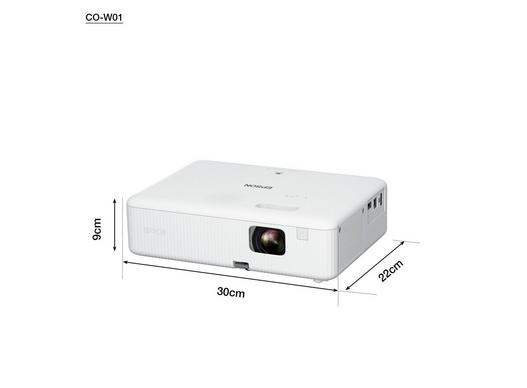 Epson LCD Projector , White - CO-W01