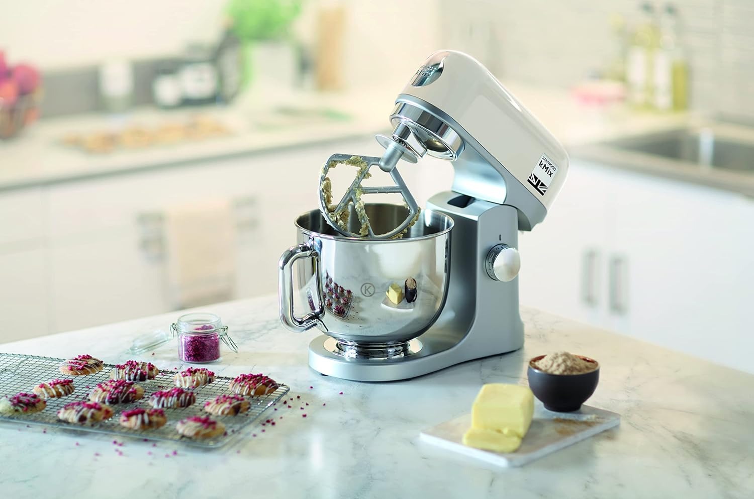 Kenwood Premium Kitchen Stand Mixer 5 Liter Cream - KMX750CR