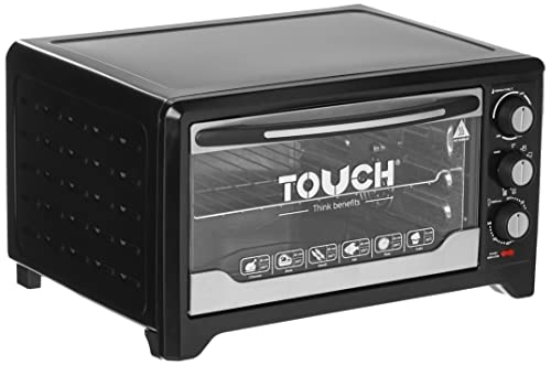 Touch El Zenouki Jumbo Electric Oven with Grill , 36 Liter , Black