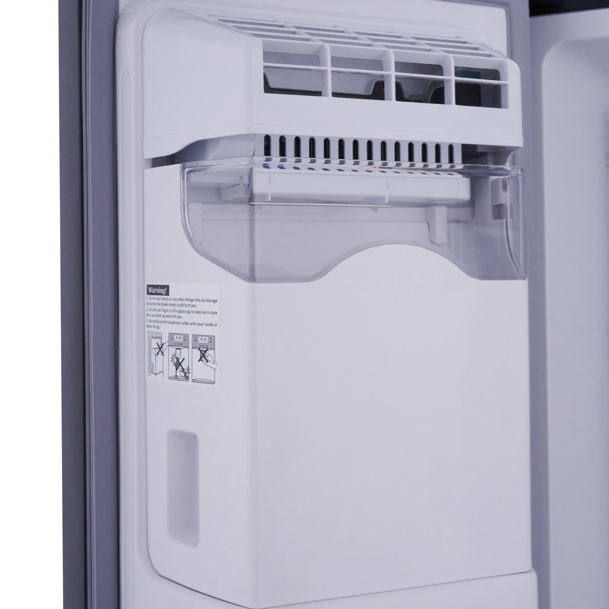 ثلاجة بابين وايت ويل ، سعة 520 لتر ، نوفروست ، انفرتر ، اسود - WR-8320ABX-Inv